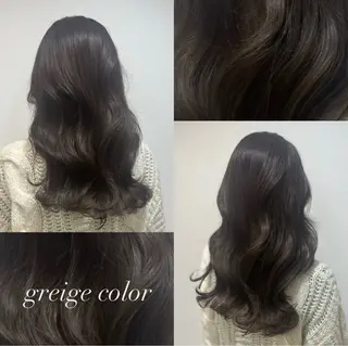 ロング カラー 透明感カラー／ 艶感カラー／RAMUのヘアスタイル