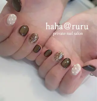 ネイル haha@ ruruのネイルデザイン