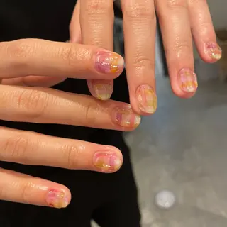 ショート m kaori𓃟のネイルデザイン