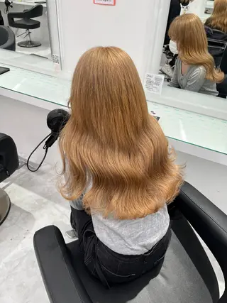 ロング カラー 🩰girlyモテ ヘア🩰🍨AYAのヘアスタイル