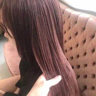 セミロング 植田 彩加のヘアスタイル