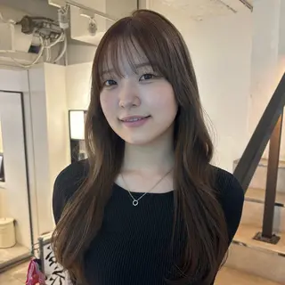 ロング カラー ガーリーネイル hiroka🩰🎀のネイルデザイン