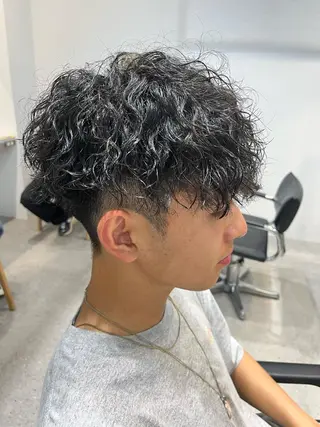 ショート パーマ メンズ メンズスタイル特化 /fifthりっくんのヘアスタイル