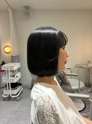 ミディアム 石井綾華🩰10月 カットモデル無料のヘアスタイル