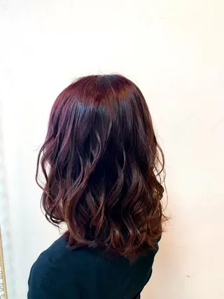 カラー 加藤 菜々香のヘアスタイル