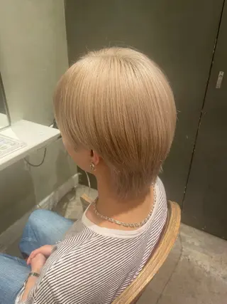 ショート カラー 🪱BAROQUE anzu📛のヘアスタイル