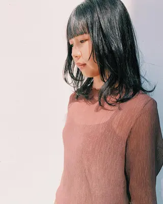 ミディアム パーマ tension 【テンション】のヘアスタイル