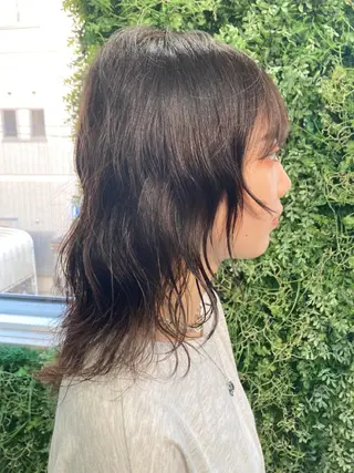 セミロング 松澤 勇輝のヘアスタイル