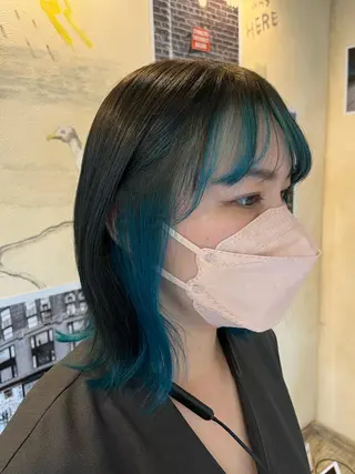 カラー 🩷ྀི暖色カラー 🫧ྀིススマゴチヨのヘアスタイル