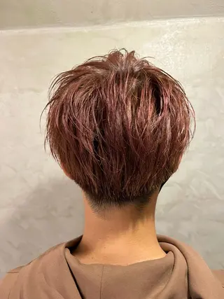 カラー メンズ FUJINO RYOのヘアスタイル