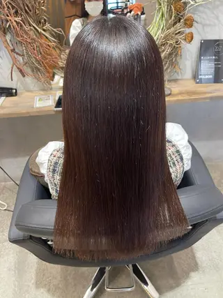 ミディアム パーマ ダブルカラー /まつ毛パーマ🎀のヘアスタイル