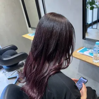 カラー 博多韓国ヘア/デジタ ルパーマ【美涼】のヘアスタイル