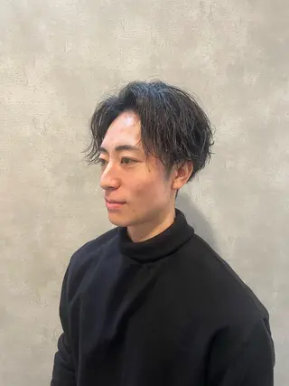 メンズ フリーランスシェアサロンルレイル所属・心斎橋/メンズ /ルレイル/地形真希のヘアスタイル