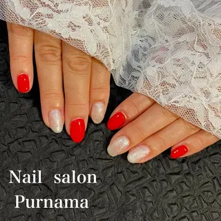 ネイル Purnama(ﾌﾟﾙﾅﾓ)所属・Purnama あきのネイルデザイン