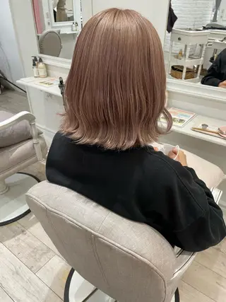 ミディアム カラー miyu /大阪美容室のヘアスタイル