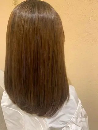 セミロング カラー シャドールーツ美容師 篠原康太のヘアスタイル