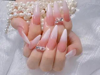 ネイル 🐳彩羽チップ 長さだし専門🐳のネイルデザイン