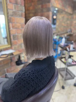 ミディアム 古川 流久のヘアスタイル
