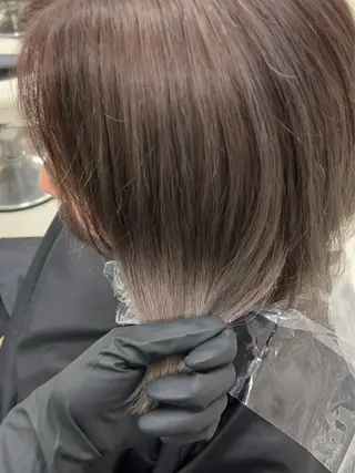 ミディアム バレイヤージュ/ヘア アレンジ/shionのヘアスタイル