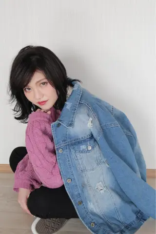 ミディアム カラー 古山 勇太のヘアスタイル