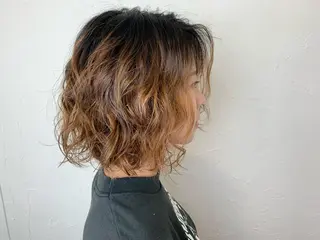 ショート パーマ ALO art hair所属・  AYARIのヘアスタイル