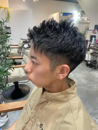 ショート メンズ ママ美容師 🌿まなべさとみ🌿のヘアスタイル