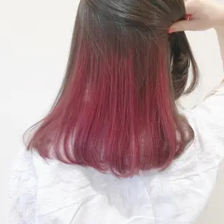 ミディアム カラー ill副店長 立和田純也のヘアスタイル