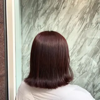 ロング カラー トウマ ホノカのヘアスタイル