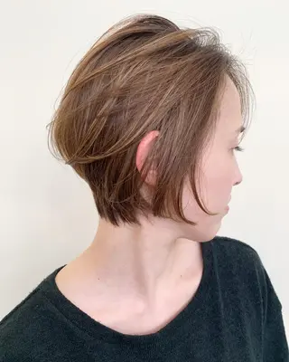 ショート カラー 髪質改善サロン 心斎橋ARCHEのヘアスタイル