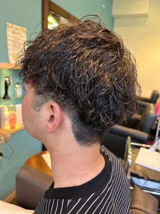 ショート パーマ 谷 未来美のヘアスタイル