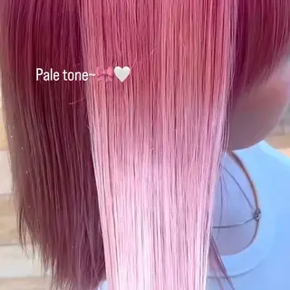 カラー 田村 汐織のヘアスタイル