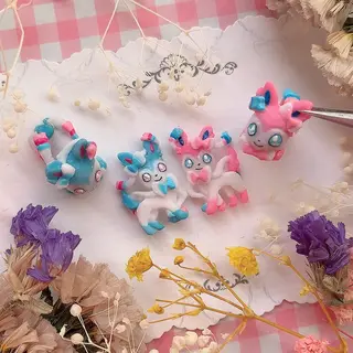 ネイル シェアサロンLei.g(レイジー)所属・3Dアートネイル💗 都築レナのネイルデザイン