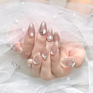 ネイル éclat nail studio（She nail studio内）所属・韓国ワンホン éclat🩵飯山のネイルデザイン