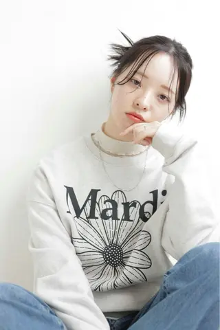 セミロング Arisa MODE K'sのヘアスタイル