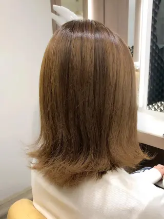 ミディアム Soleria所属・艶髪/酸性ストレート 根本零のヘアスタイル