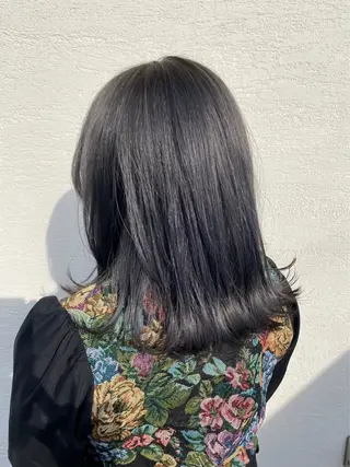 ミディアム 🤍レイヤーツヤカラ ーAkane🇰🇷のヘアスタイル