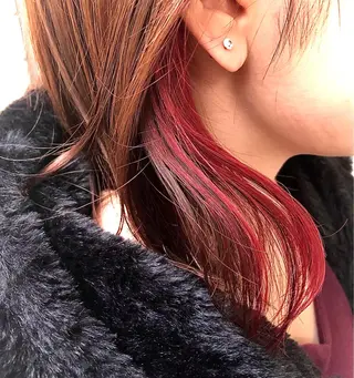 セミロング カラー 辻堂メンズ特化 YU-YAのヘアスタイル