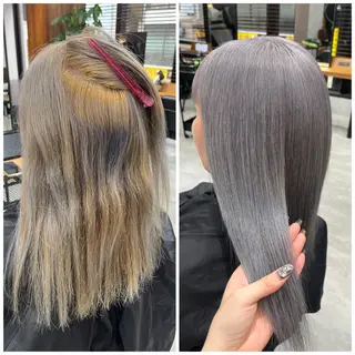 ミディアム カラー MAKO ❤️🔥NEXTのヘアスタイル