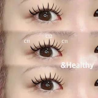 マツエク・マツパ Minami .のマツエク・マツパデザイン