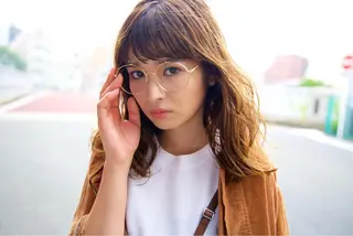 セミロング カラー giinii所属・横浜縮毛矯正 ☆渋谷良太のヘアスタイル