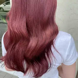 ロング しもかわ かほのヘアスタイル