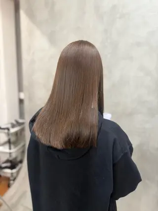 ロング カラー 星野 千智のヘアスタイル