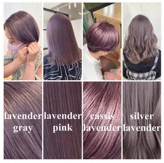 セミロング カラー 似合わせ小顔ショート /akane🐰♥️のヘアスタイル