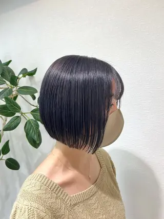 ショート カラー Stir Maison 大宮所属・ryuma/ボブ /透明感カラーのヘアスタイル