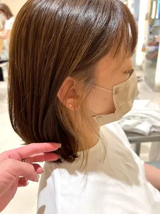 カラー 久永 菫のヘアスタイル