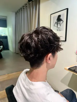 パーマ メンズ 金山/メンズカット/ パーマ/木澤 航のヘアスタイル