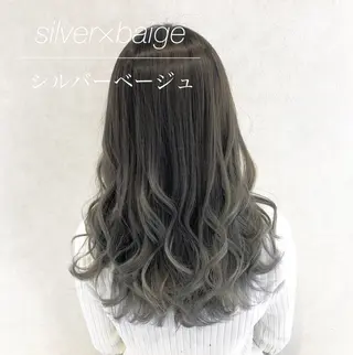 セミロング カラー 代表/七瀬/ギャル/ シールエクステ/渋谷のヘアスタイル