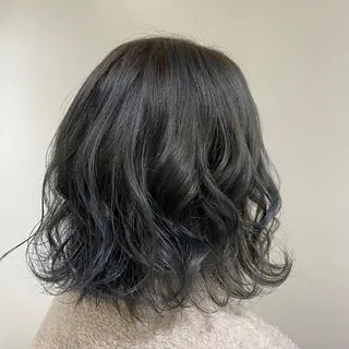 ミディアム カラー 透明感カラー🌈 菊池 結衣のヘアスタイル