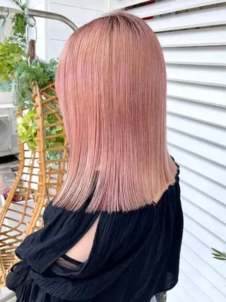 セミロング カラー YURAGI🌿 SAKIのヘアスタイル