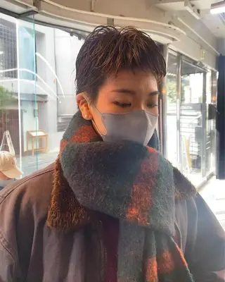 ショート Teal所属・大石 沙季のヘアスタイル